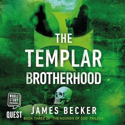 The Templar Brotherhood – omslag til lydbogen af James Becker
