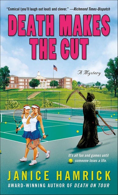 Death Makes the Cut: A Mystery – omslag til lydbogen af Janice Hamrick