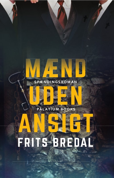 Mænd uden ansigt – omslag til lydbogen af Frits Bredal