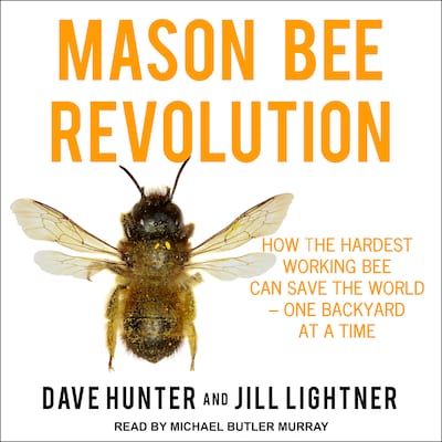 Mason Bee Revolution – omslag til lydbogen af Dave Hunter, Jill Lightner