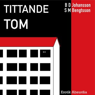Tittande Tom – omslag till ljudboken av S M Bengtsson, B D Johansson