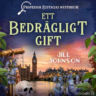 Ett bedrägligt gift – omslag till ljudboken av Jill Johnson