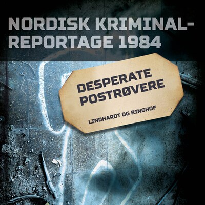 Desperate postrøvere – omslag til lydbogen af diverse