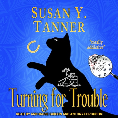 Turning for Trouble – omslag til lydbogen af Susan Y. Tanner
