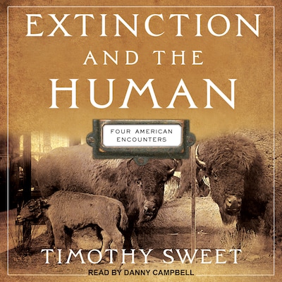 Extinction and the Human – omslag til lydbogen af Timothy Sweet