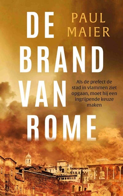De brand van Rome – omslag van het luisterboek van Paul Maier
