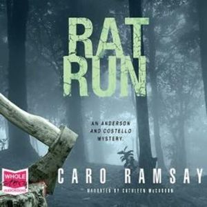 Rat Run – okładka audiobooka, autor Caro Ramsay