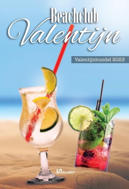 Beachclub Valentijn – omslag van het luisterboek van Alain De Lannoy,Cecile Koops,Charlie Dijkens,Dominque Heuff,Irene Kroon,Janneke Spijkerboer,Janske van Gerven,Jo Delahiti,Luc Vos,Margje P. Hofste,Marijke Douwes – Fransz,Morkea Wilting,Selma Hoste,Shirly Moerman