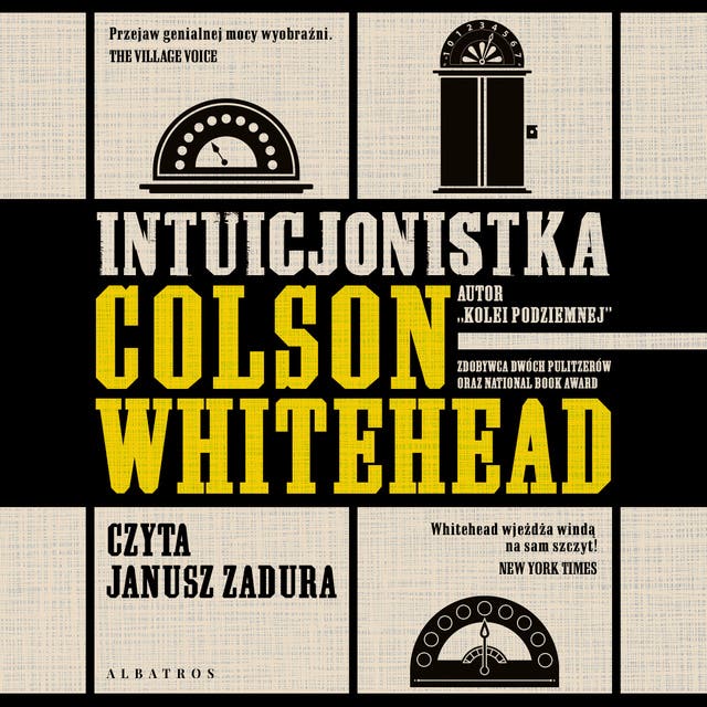 INTUICJONISTKA – okładka audiobooka, autor Whitehead Colson