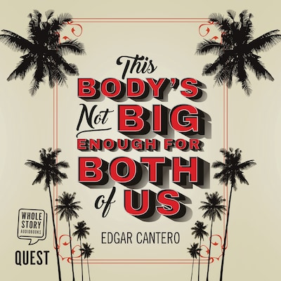 This Body's Not Big Enough For Both of Us – omslag til lydbogen af Edgar Cantero