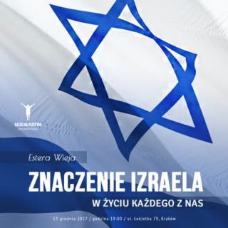 Znaczenie Izraela w życiu każdego z nas – okładka audiobooka, autor Estera Wieja