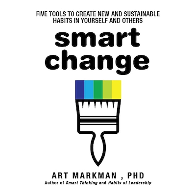 Smart Change – omslag til lydbogen af Art Markman