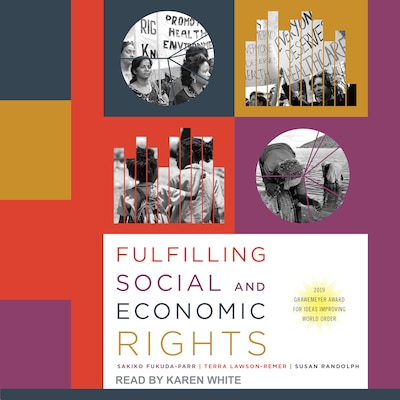 Fulfilling Social and Economic Rights – omslag til lydbogen af Sakiko Fukuda-Parr, Terra Lawson, Susan Randolph