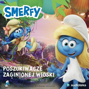 Poszukiwacze zaginionej wioski – okładka audiobooka, autor Peyo