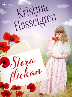 Stora flickan – omslag till ljudboken av Kristina Hasselgren