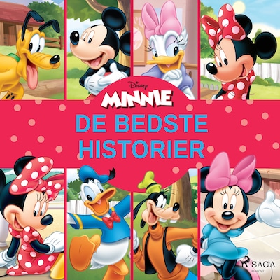 Minnie Mouse - De bedste historier – omslag til lydbogen af Disney