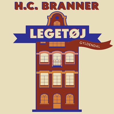 Legetøj – omslag til lydbogen af H. C. Branner