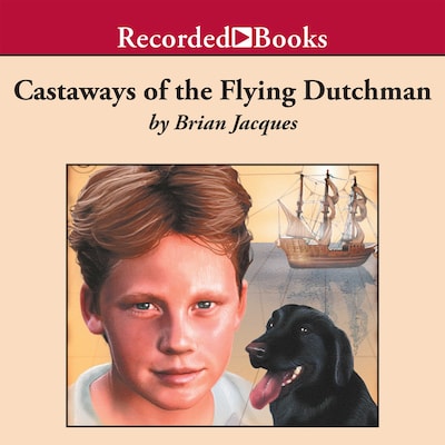 Castaways of the Flying Dutchman – omslag van het luisterboek van Brian Jacques