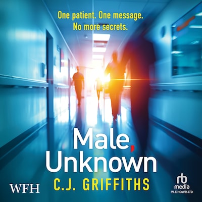 Male, Unknown – omslag til lydbogen af C.J Griffiths