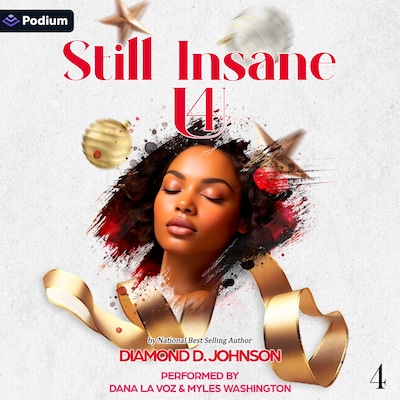 Still Insane 4 U – omslag til lydbogen af Diamond D. Johnson