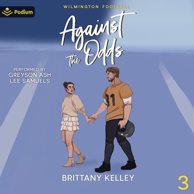 Against the Odds – omslag til lydbogen af Brittany Kelley