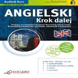 Audio kurs - Angielski Krok dalej – okładka audiobooka, autor N/A