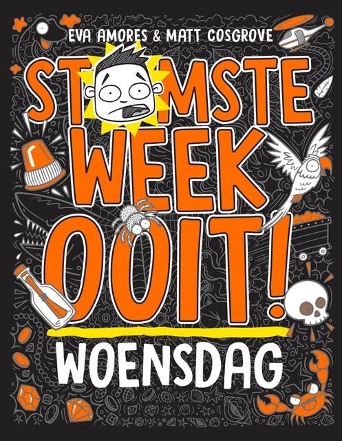Woensdag – omslag van het luisterboek van Eva Amores,Matt Cosgrove