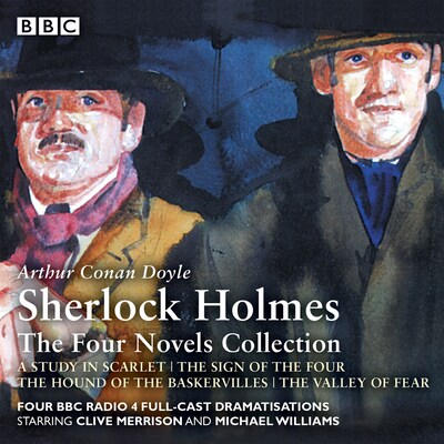 Sherlock Holmes: The Four Novels Collection – omslag til lydbogen af Arthur Conan Doyle, Bert Coules