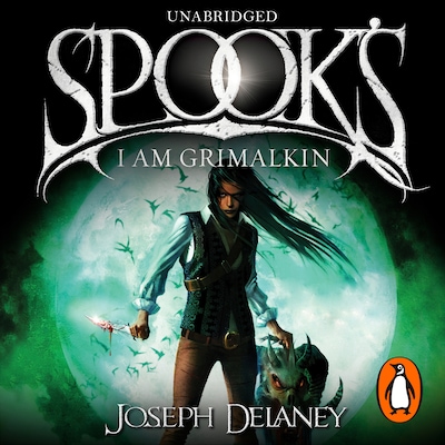 Spook's: I Am Grimalkin – omslag til lydbogen af Joseph Delaney