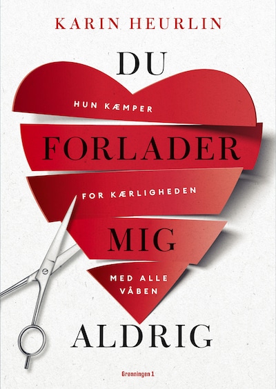 Du forlader mig aldrig – omslag til lydbogen af Karin Heurlin