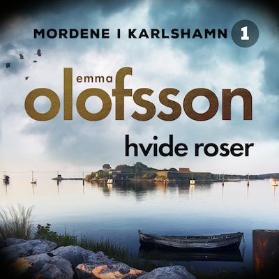 Hvide roser – omslag til lydbogen af Emma Olofsson