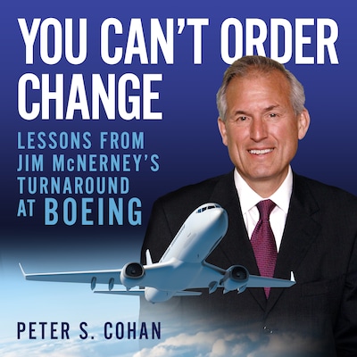 You Can't Order Change – omslag til lydbogen af Peter S. Cohan