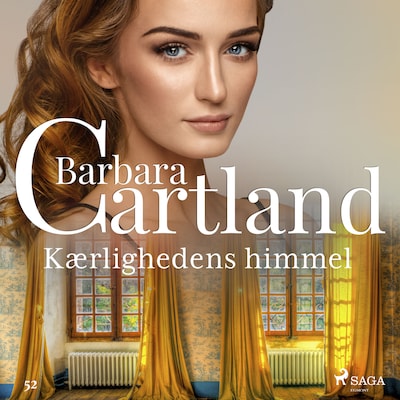 Kærlighedens himmel – omslag til lydbogen af Barbara Cartland