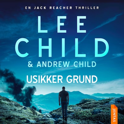 Usikker grund – omslag til lydbogen af Lee Child, Andrew Child
