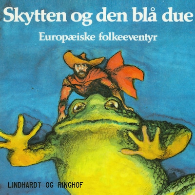Skytten og den blå due – omslag til lydbogen af Søren Christensen