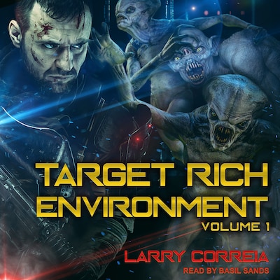 Target Rich Environment – omslag til lydbogen af Larry Correia