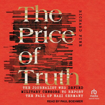 The Price of Truth – omslag til lydbogen af Richard Fine