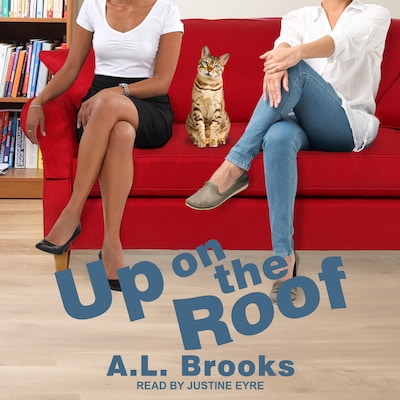 Up on the Roof – omslag til lydbogen af A.L. Brooks
