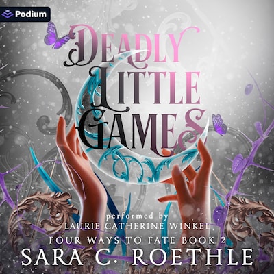 Deadly Little Games – omslag til lydbogen af Sara C. Roethle