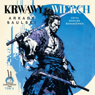 Krwawy Wierch – okładka audiobooka, autor Arkady Saulski