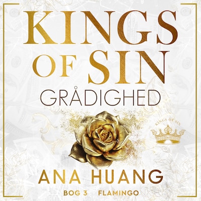 Kings of Sin – Grådighed – omslag til lydbogen af Ana Huang