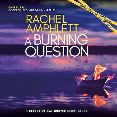A Burning Question – omslag til lydbogen af Rachel Amphlett