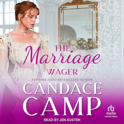 The Marriage Wager – omslag til lydbogen af Candace Camp