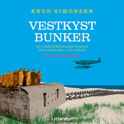 Vestkystbunker – omslag til lydbogen af Knud Simonsen