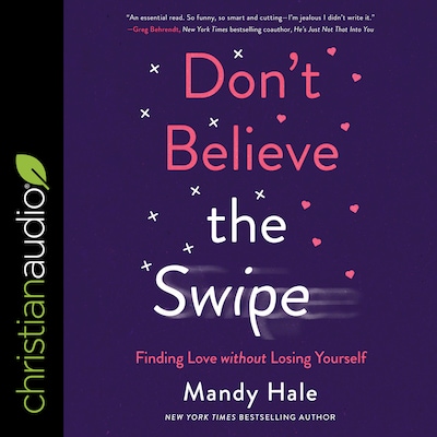 Don't Believe the Swipe – omslag til lydbogen af Mandy Hale
