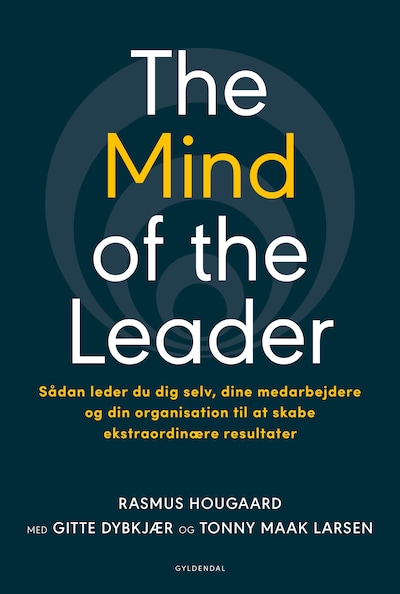 The Mind of the Leader – omslag til lydbogen af Rasmus Hougaard, Gitte Dybkjær, Tonny Maak Larsen