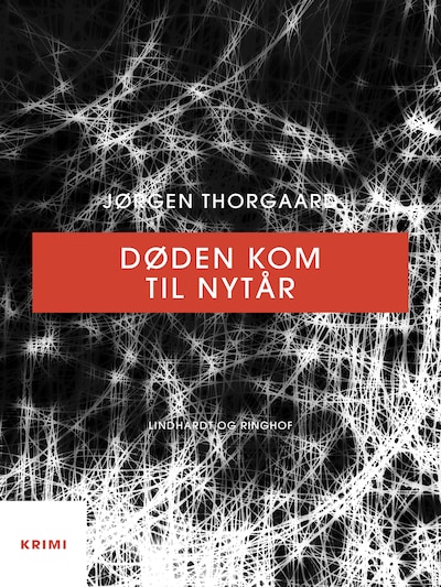 Døden kom til nytår – omslag til lydbogen af Jørgen Thorgaard