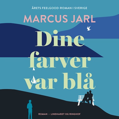 Dine farver var blå – omslag til lydbogen af Marcus Jarl
