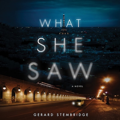 What She Saw – omslag van het luisterboek van Gerard Stembridge