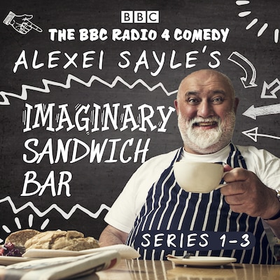 Alexei Sayle's Imaginary Sandwich Bar: Series 1-3 – omslag til lydbogen af Alexei Sayle